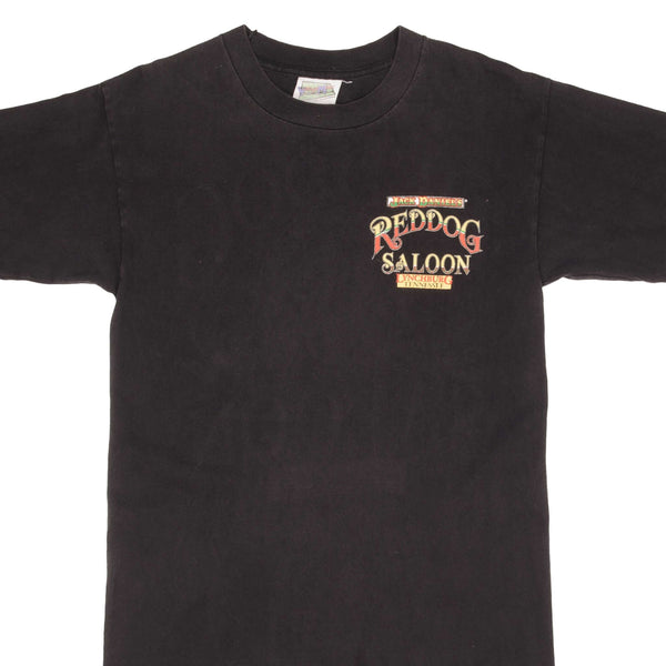 Vintage Jack Daniels Reddog Saloon Lynchburg Tennessee Tee Shirt 1990 Size Small Made In Usa