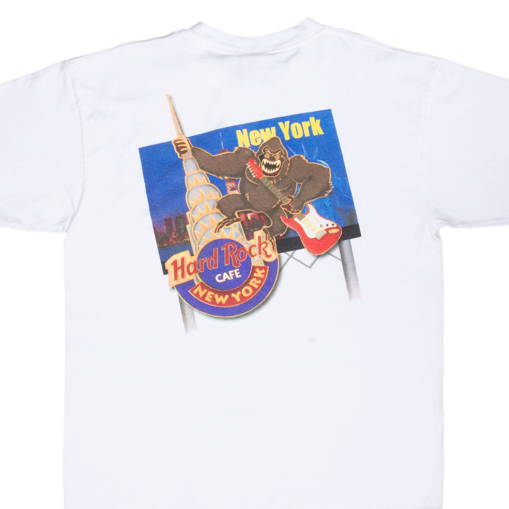 Vintage Hard Rock Cafe New York Tee Shirt 1990S Size Large Made In Usa