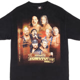 Vintage WWE World Wrestling Federation Survivor Series Tee Shirt 2002 Size Medium