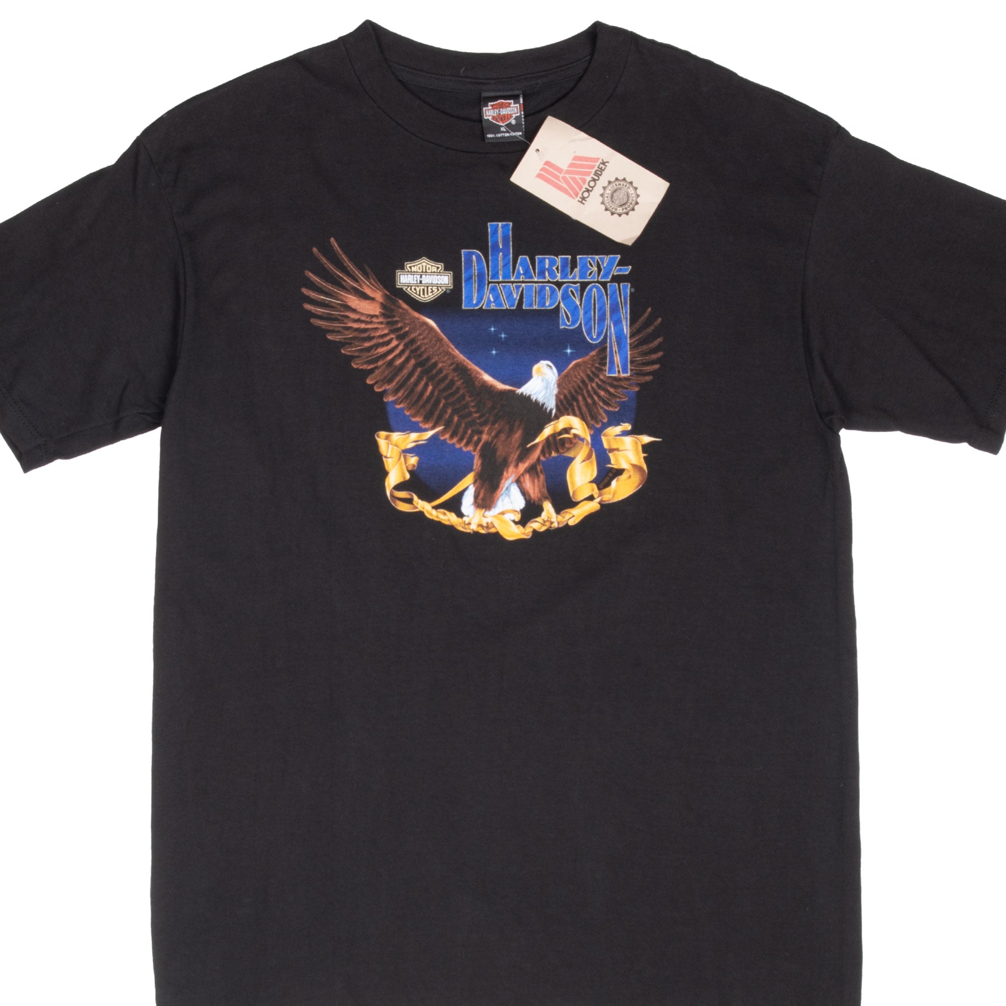 Vintage Harley Davidson Morion Illinois 2000 Tee Shirt Large Made In Usa Deadstock