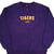 VINTAGE NIKE LSU TIGERS 1990S PURPLE SWEATSHIRT SIZE XL