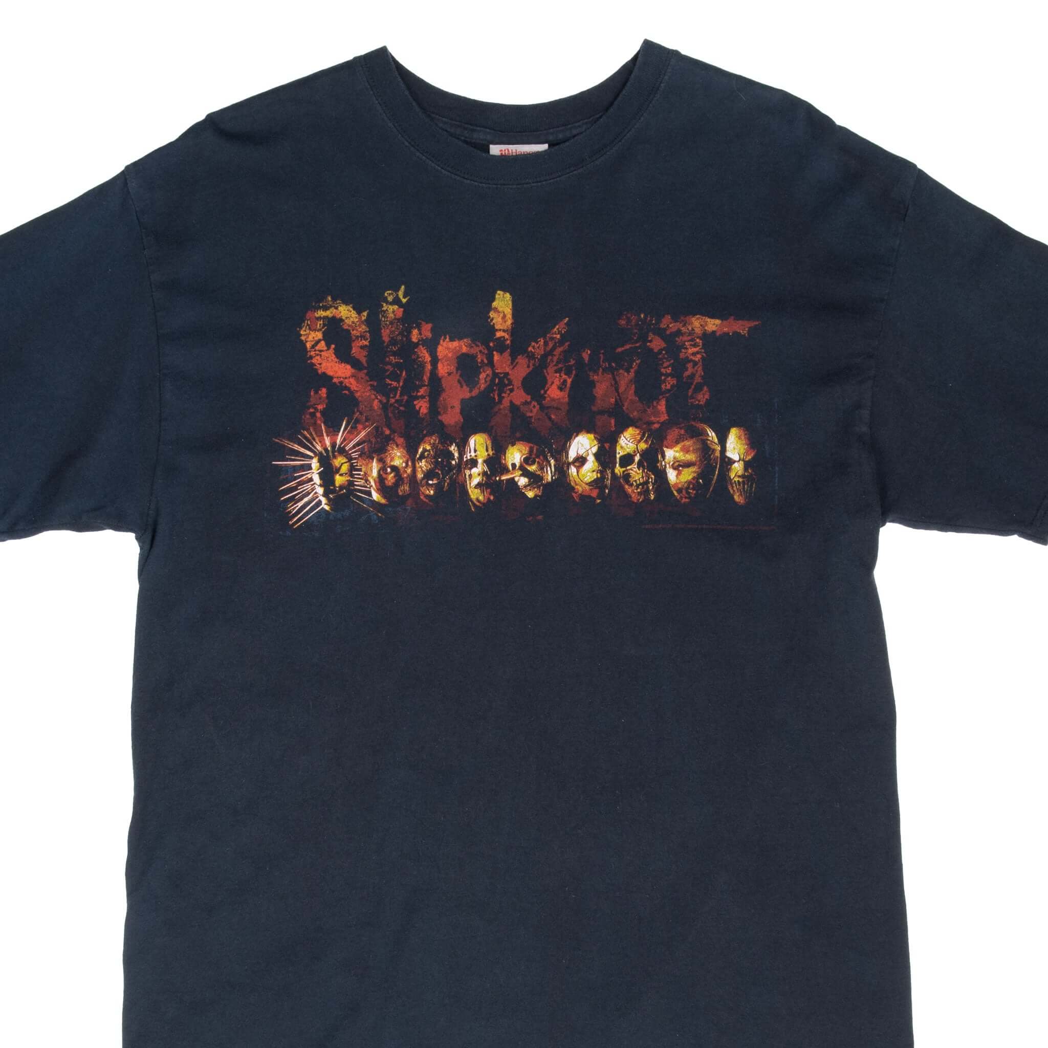 Vintage Slipknot 2006 Black Tee Shirt Size Large