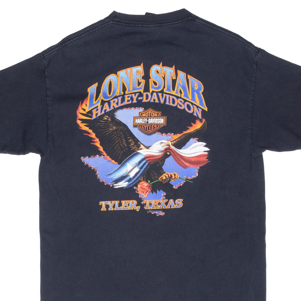 Vintage Harley Davidson Tyler Texas 2007 Tee Shirt Size Large