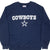 Vintage Nfl Dallas Cowboys Embroidered Sweatshirt 1990S Size Large