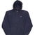 Vintage Nike Classic Swoosh Navy Hoodie Sweatshirt 2000S Size Medium