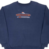 Vintage Nfl Denver Broncos 1997 Champions Embroidered Sweatshirt Size XL