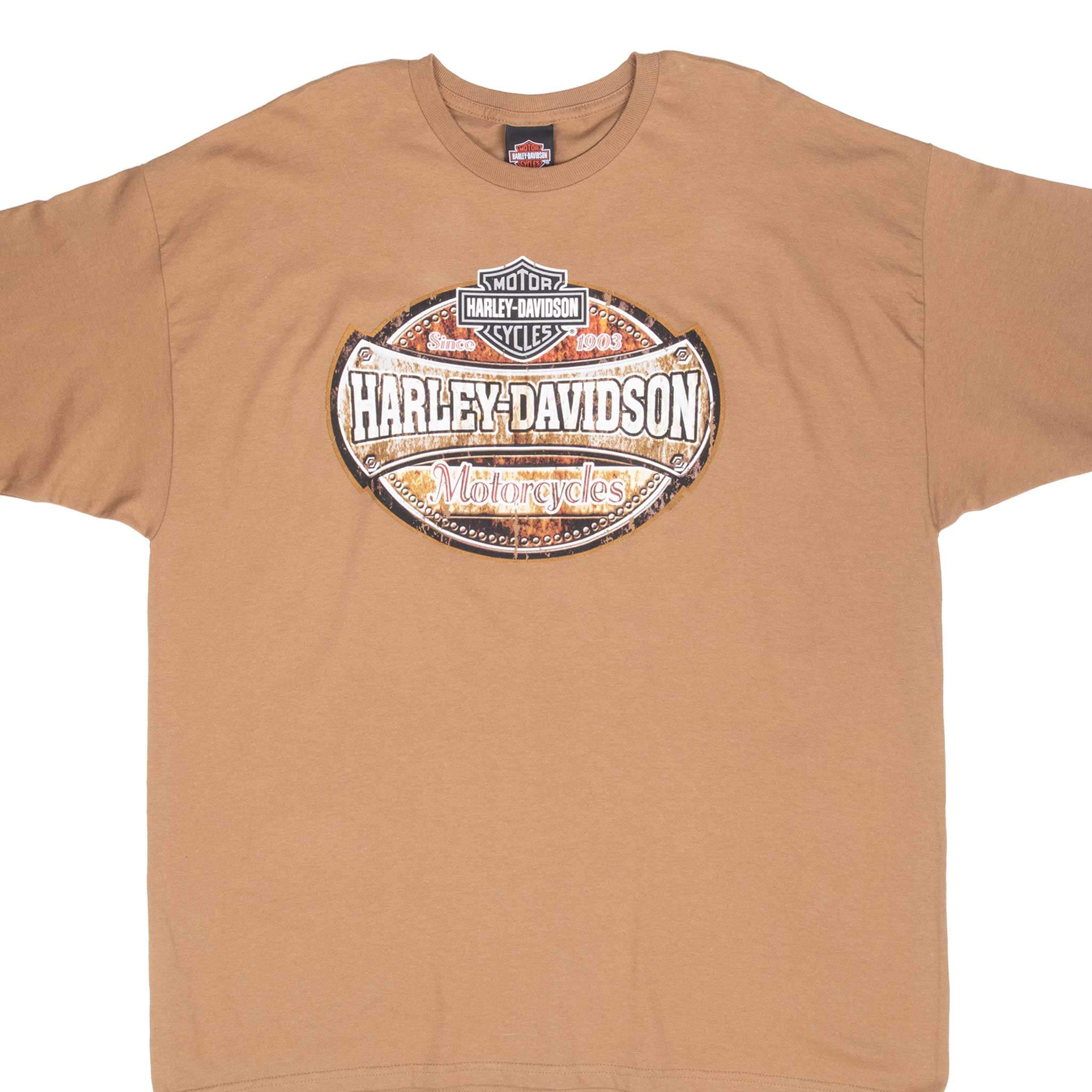 Vintage Harley Davidson Texas 2000S Tee Shirt Size 2XL