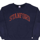 Vintage Stanford Russell Crewneck Sweatshirt 1990S Size Large Made In USA