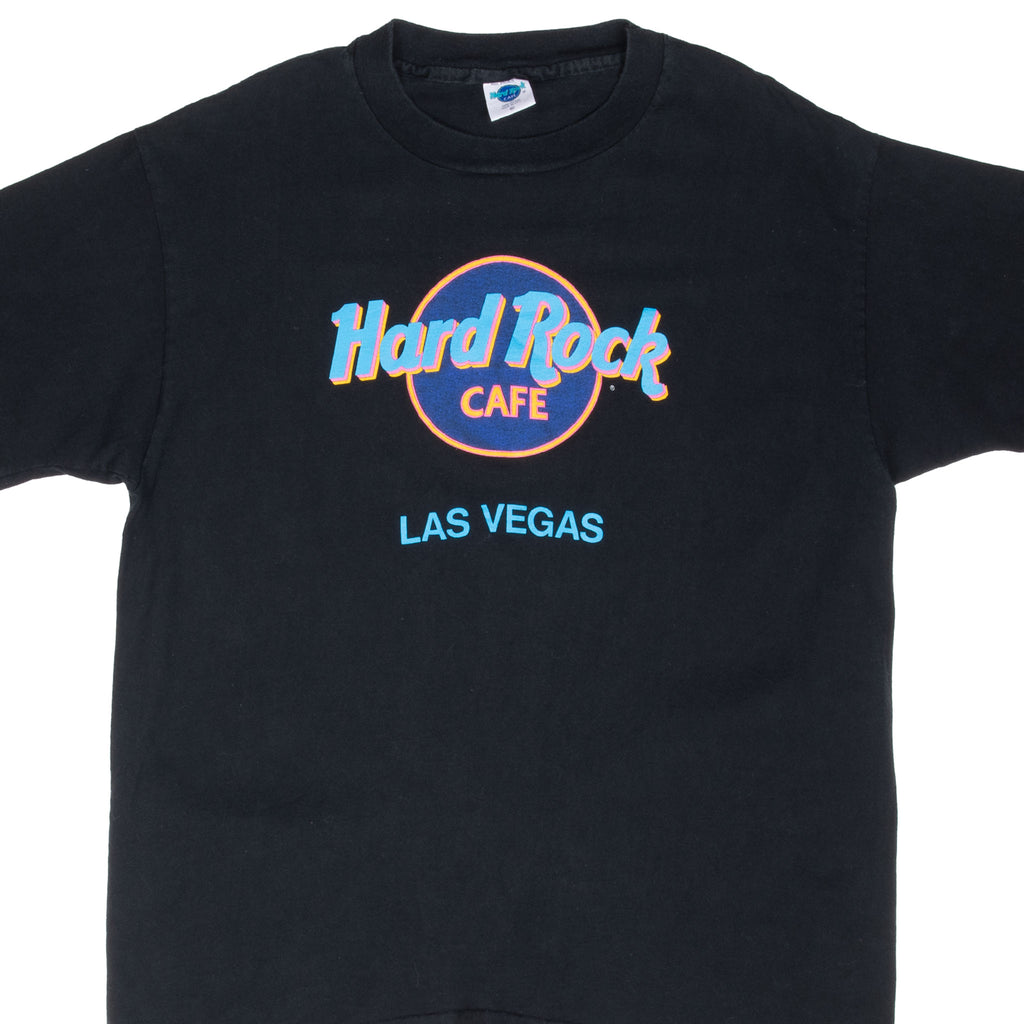 VINTAGE HARD ROCK CAFE LAS VEGAS TEE SHIRT 1990S LARGE MADE IN USA