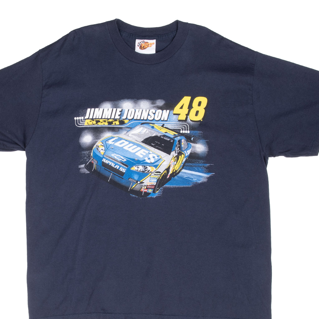 Vintage Nascar Jimmie Johnson Tee Shirt 2008 Size XL
