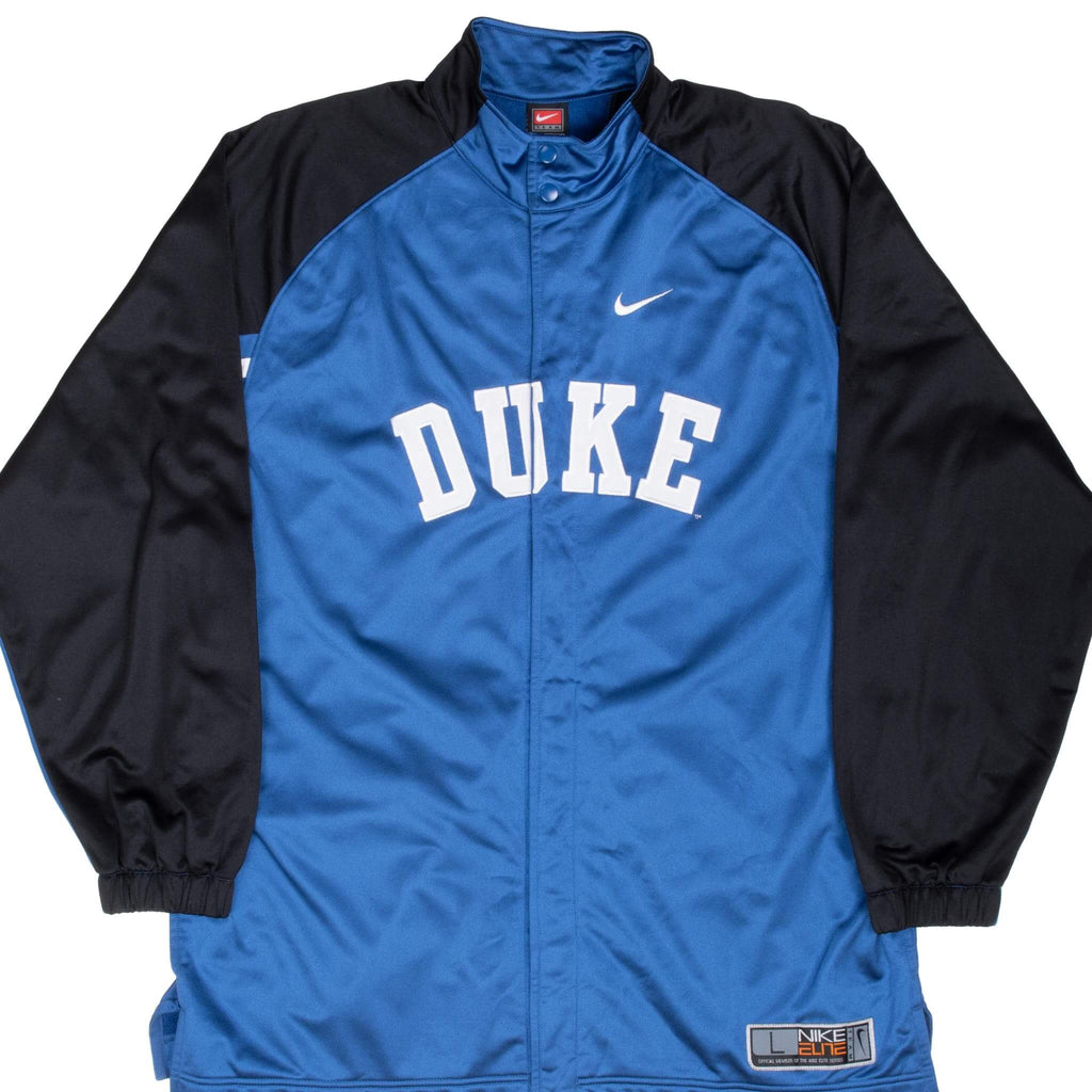 Vintage Nike Ncaa Duke University Track Jacket 1990S Size Large