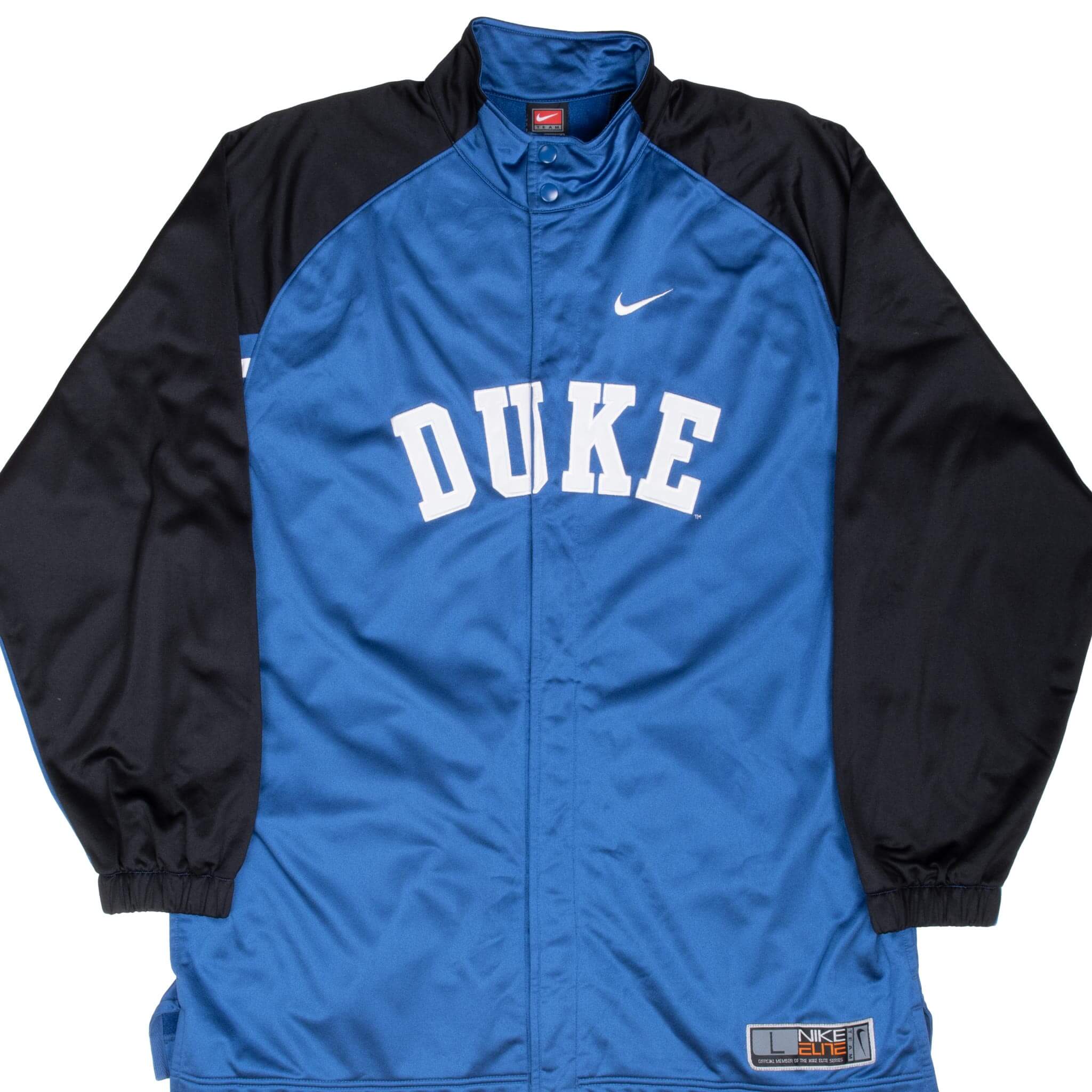 Vintage Nike Ncaa Duke University Track Jacket 1990S Size Large