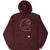 Vintage Carhartt Burgundy Hoodie Sweatshirt 2000S Size XL