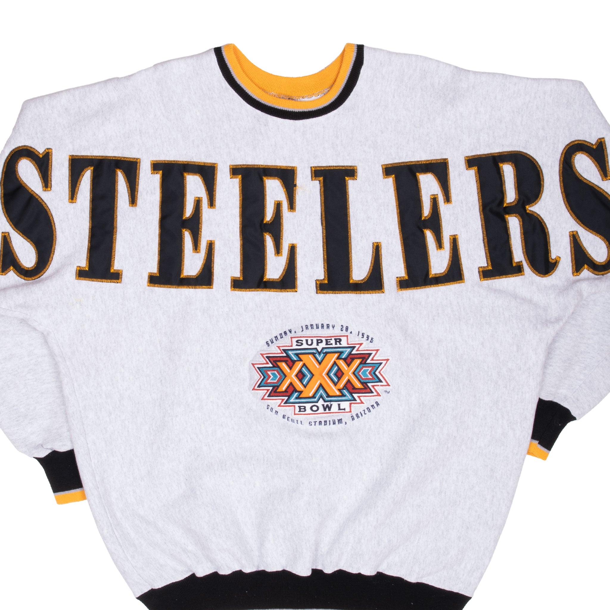 VINTAGE NFL STEELERS LEGENDS ATHLETIC SWEATSHIRT 1996 XL MADE IN USA