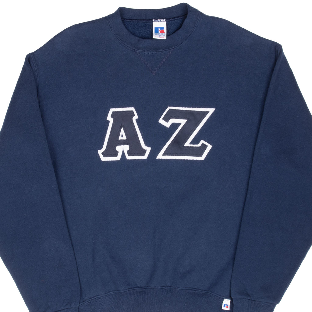 Vintage Az Alpha Zeta Frat College Sweatshirt 1990S Size Medium