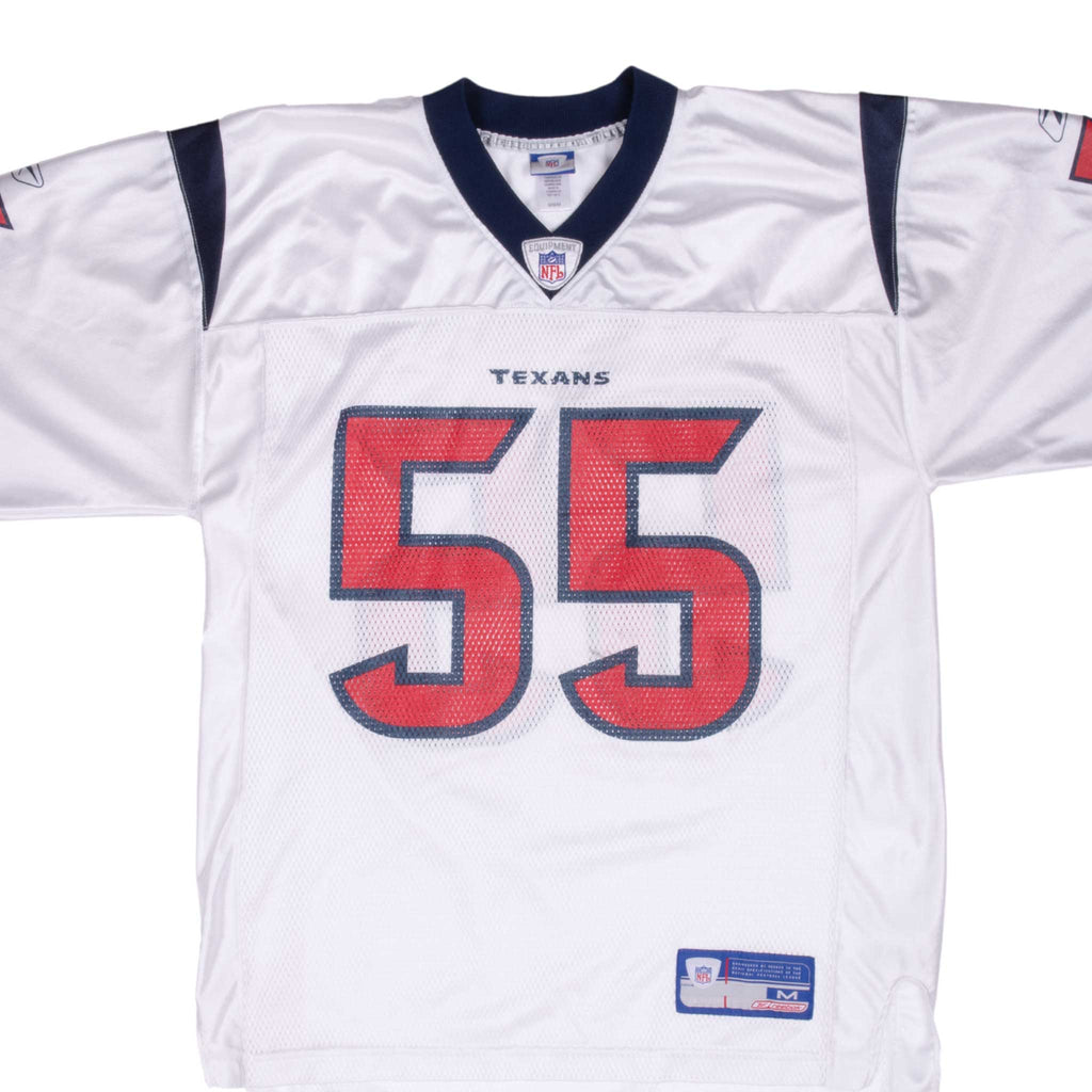 Vintage Nfl Houston Texans Jamie Sharper #55 Reebok Jersey 2000S Size Medium