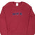 Vintage Nike Athletics Burgundy Sweatshirt 1990S Size Large Made In Usa