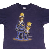 Vintage The Simpsons Homer And Bart Tee Shirt 1997 Size XL