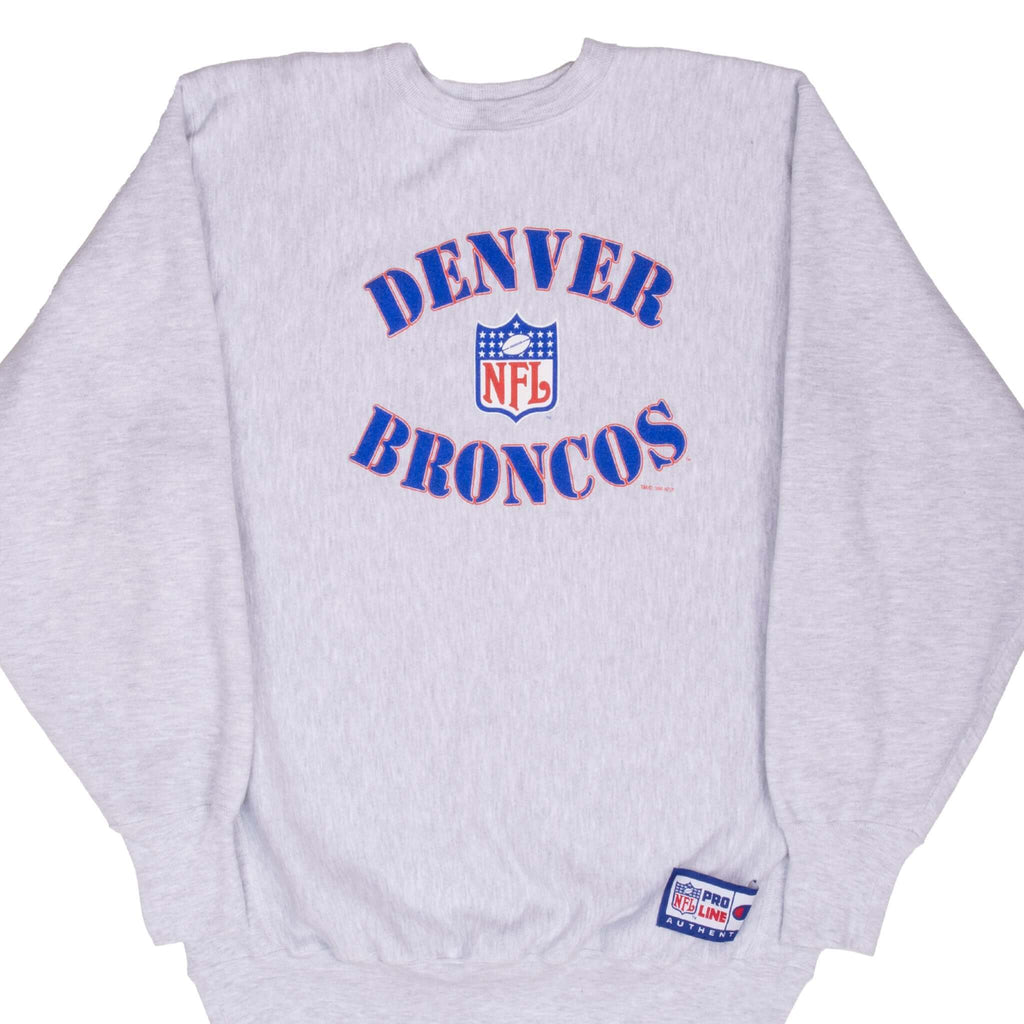 Vintage Nfl Denver Broncos 1994 Champion Reverse Weave Sweatshirt Size XL