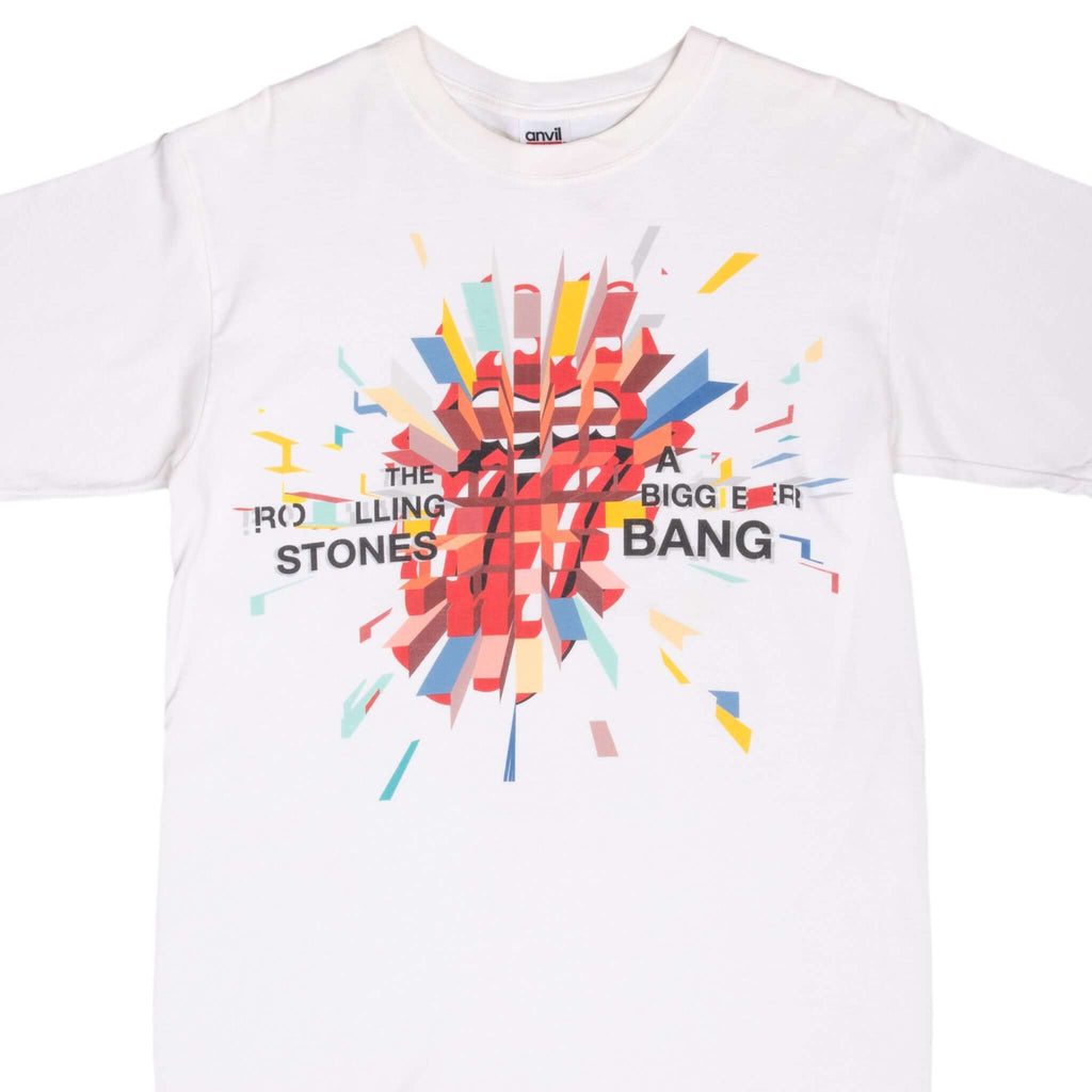 Vintage The Rolling Stones A Bigger Bang World Tour 2006 Tee Shirt Size Medium