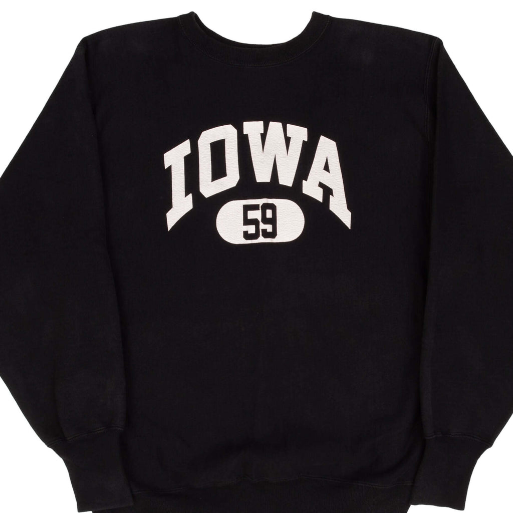 Vintage black champion sweatshirt hotsell