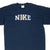 Vintage Nike Performance Athletic Spellout Blue Tee Shirt 1990S Size 2XL
