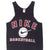 VINTAGE NIKE BASKETBALL BLACK TANK TOP TEE SHIRT LATE 1980S LARGE MADE IN USA