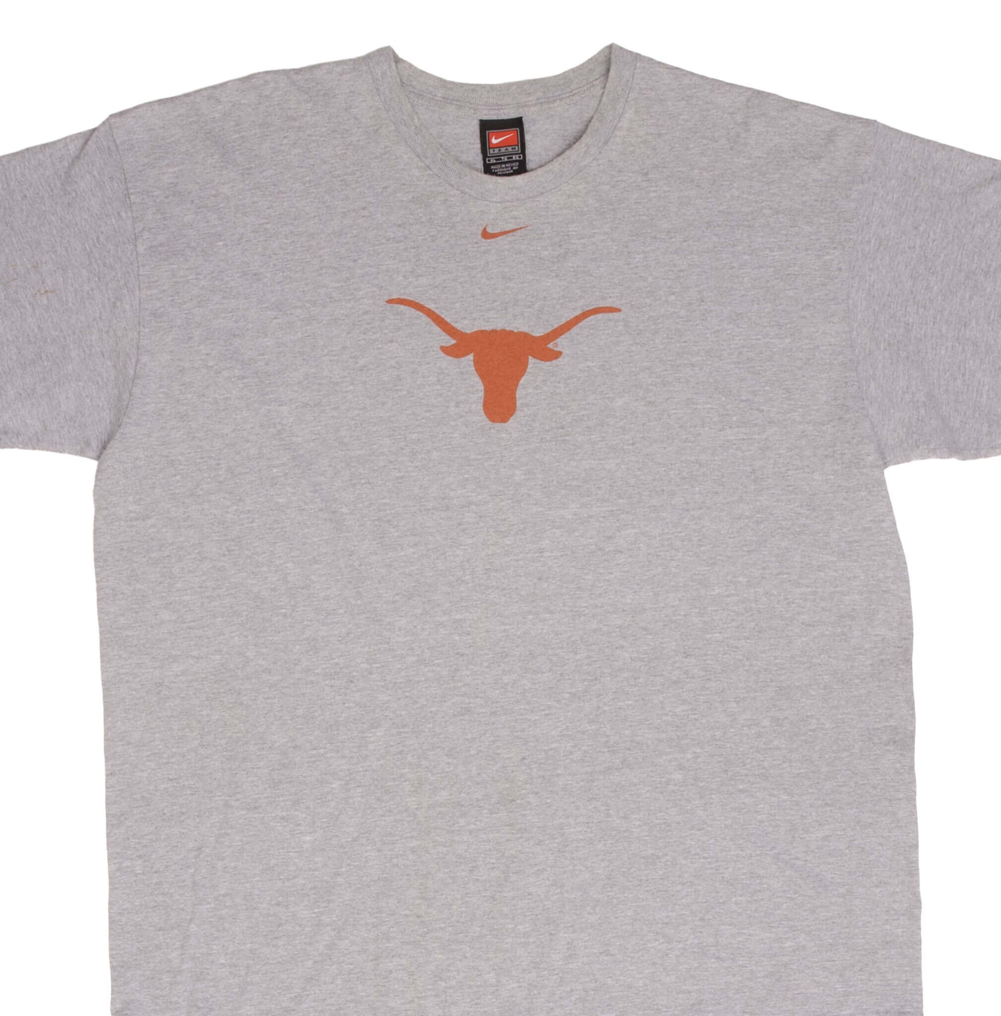 Vintage Nike Center Swoosh Ncaa Texas Longhorns Tee Shirt 1990S Size XL