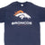 VINTAGE NFL DENVER BRONCOS 1990S BLUE TEE SHIRT 2XL