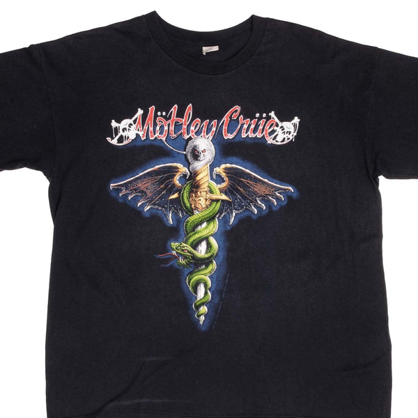VINTAGE MOTLEY CRUE FANS ARE THE BEST TEE SHIRT 1989 SIZE XL MADE IN U Vintage rare usa