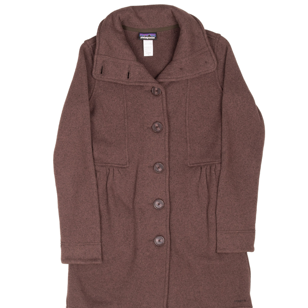 Vintage Patagonia Java Brown Better Sweater Fleece Coat 2014 Size Xs Womens

STY25656