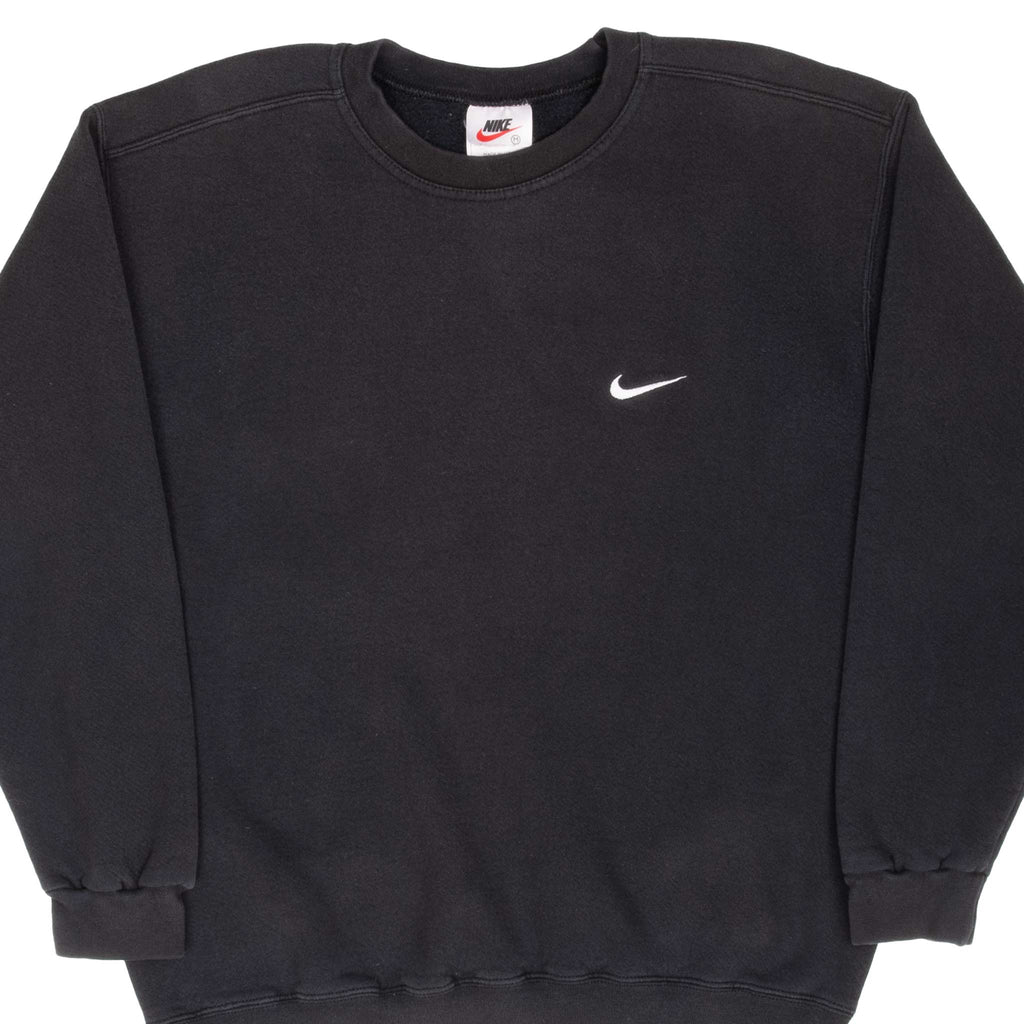 Vintage Nike Classic Swoosh Sweatshirt 1990S Size Medium Made In Usa