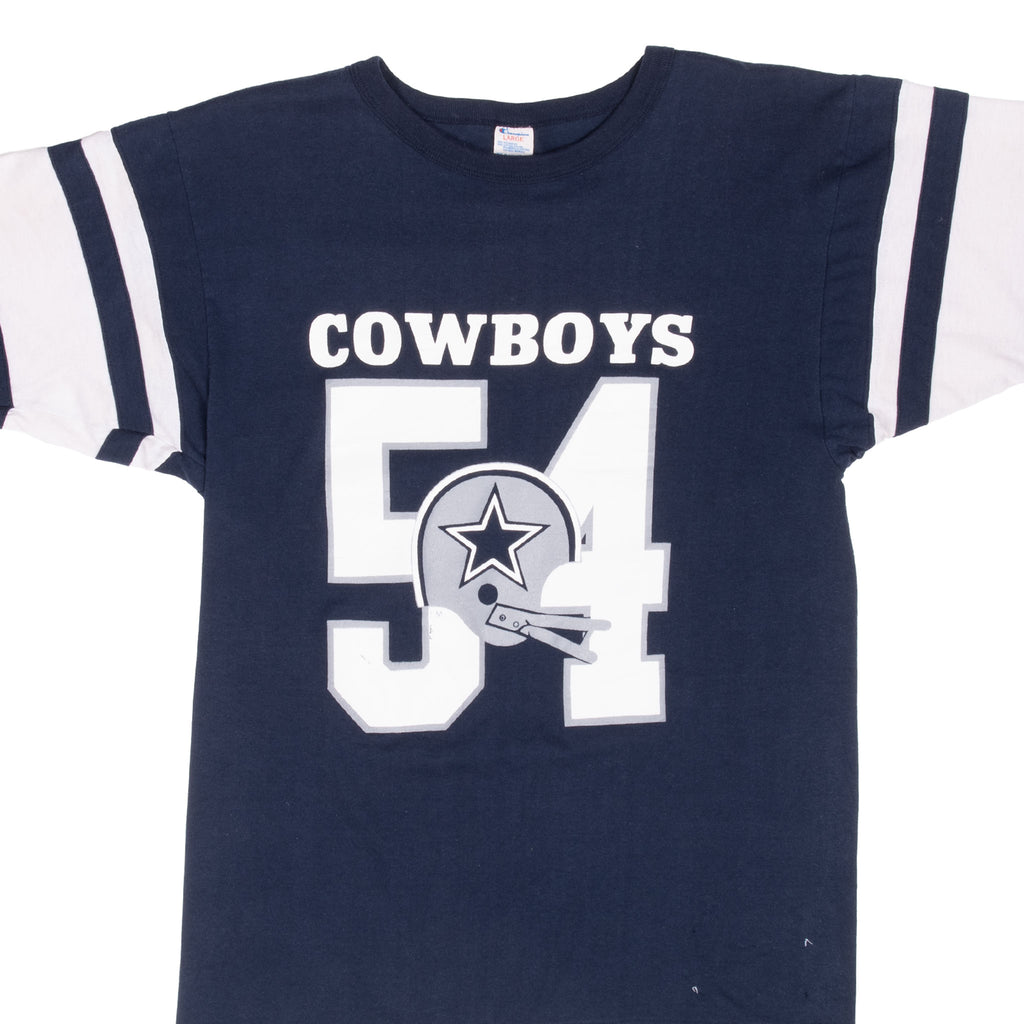 Vintage Nfl Dallas Cowboys Champion Tee Shirt Early 1980S Medium Made In Usa With Single Stitch Hem