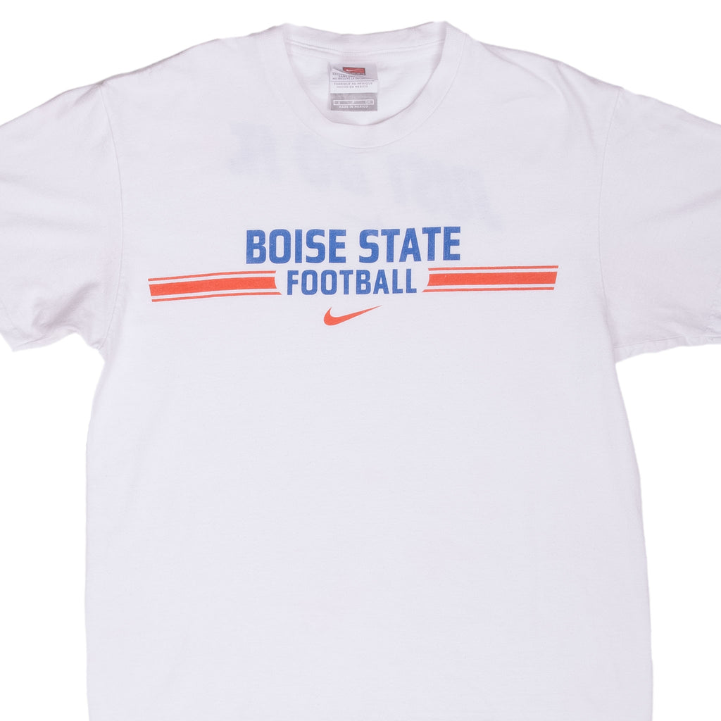 Vintage Ncaa Nike Boise State Football Swoosh 2000S Tee Shirt Size Small