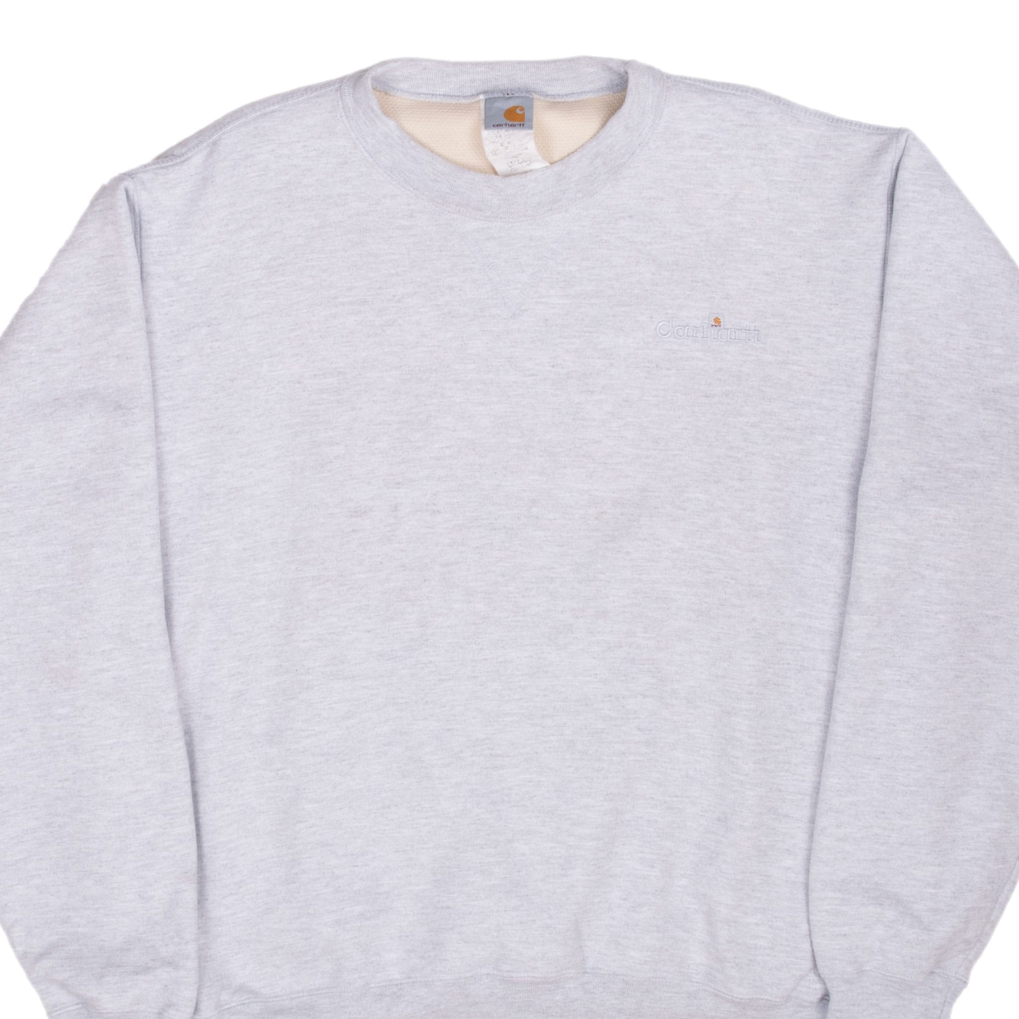 VINTAGE CARHARTT GREY HEAVYWEIGHT CREWNECK SWEATSHIRT 2000 XL MADE IN USA