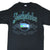 Front of black Seattle Seahawks NFL T-shirt with team logo and Football Club graphic