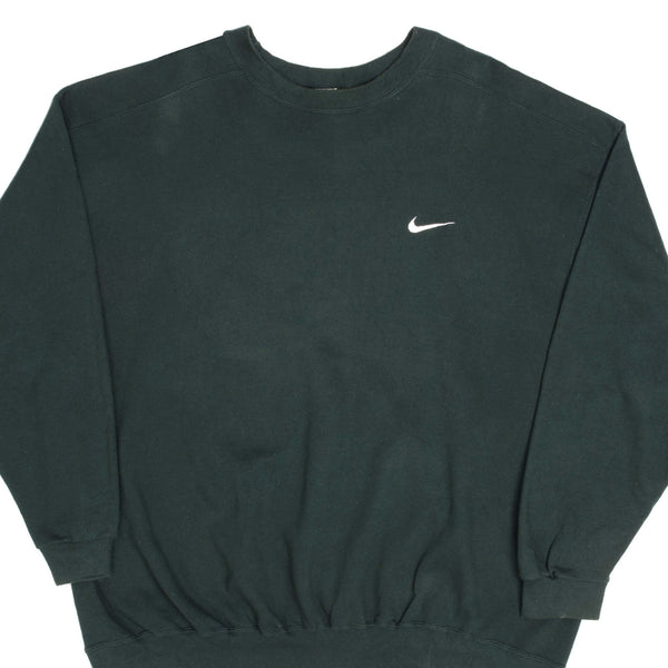 SUDADERA VINTAGE NIKE CLASSIC SWOOSH DE LOS AÑOS 90, TALLA 2XL, FABRICADA EN EE. UU.