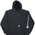 Vintage Carhartt Classic Black Hoodie Sweatshirt 2XL