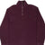 Vintage Polo Ralph Lauren Burgundy Quarter 1/4 Zip Sweater 1990S Size XL