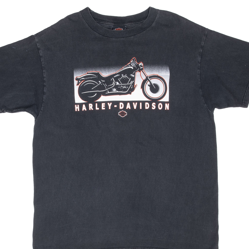 Vintage Harley Davidson Las Vegas Nevada 2002 Tee Shirt Size Large Made In Usa