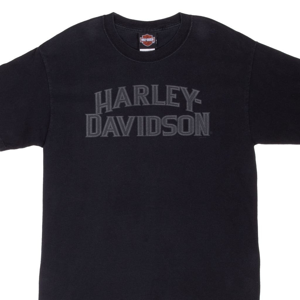 Vintage Harley Davidson Omaha-Freemont Nebraska Tee Shirt 2009 Size Medium Made In Usa