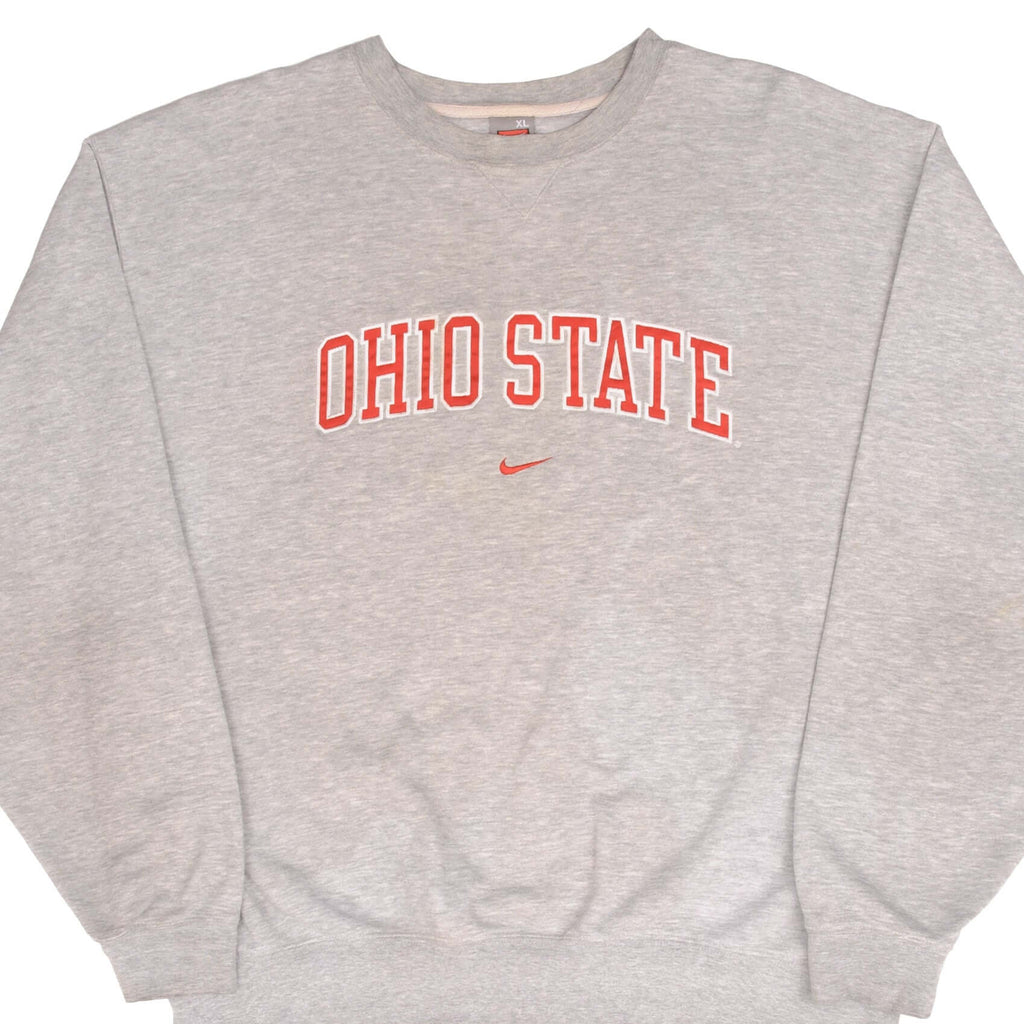 Vintage Nike Center Swoosh Ohio State Sweatshirt 2000S Size XL
