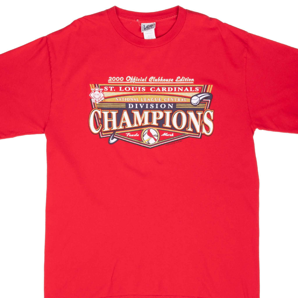 Vintage Mlb St Louis Cardinals Champions 2000 Tee Shirt Size XL