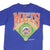 Vintage Blue Champion MLB New York Mets Tee Shirt 1994 Size XL With Single Stitch. 