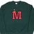 Vintage Disney Mickey Mouse 1990S Pine Green Sweatshirt Size Medium Made In USA