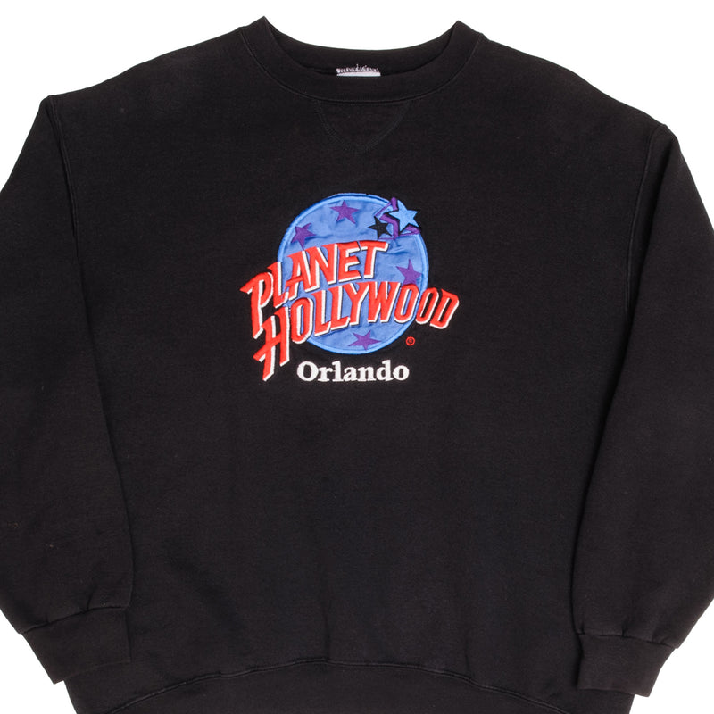 Vintage Planet Hollywood Orlando Sweatshirt 1990s Size XL Made In USA