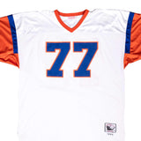 Vintage Nfl Denver Broncos Mecklenburg #77 Mitchell&Ness Jersey 1994 Size 60 Made In USA
