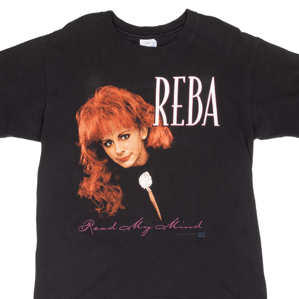 Vintage Reba Mcentire Read My Mind Tee Shirt 1994 Large Made In Usa
