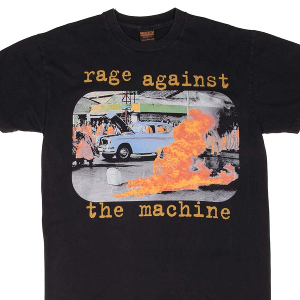 BOOTLEG RAGE AGAINST THE MACHINE TEE SHIRT XL SINGLE STITCH