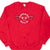 Vintage Nba Chicago Bulls Red Embroidered Sweatshirt 1990S Size 2XL